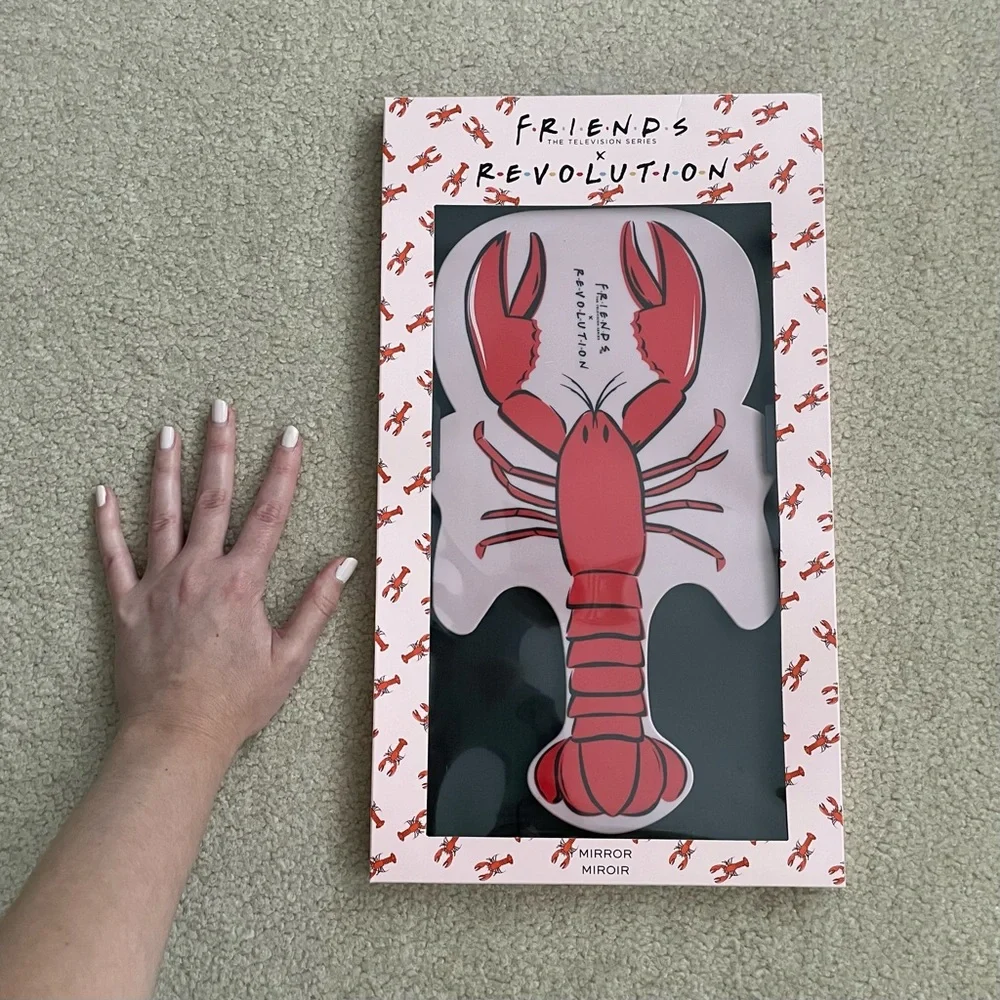 Makeup Revolution x Friends Lobster Handheld Mirror